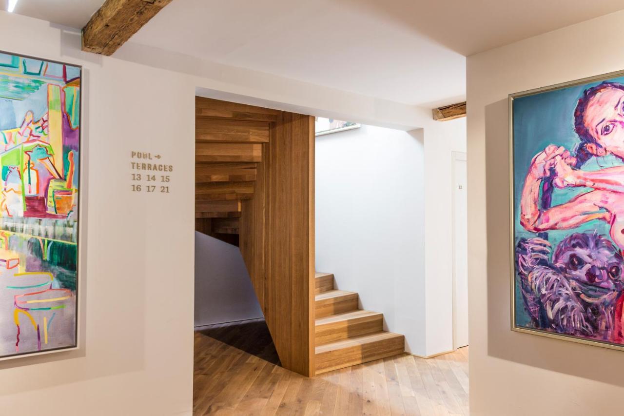 Kai 36 - Hotel Zwischen Fels Und Fluss Graz Kültér fotó Interior of the gallery